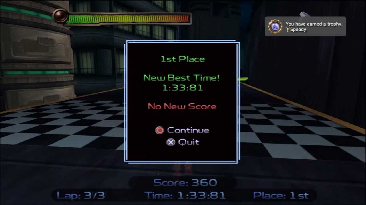Ratchet & Clank - Speedy - BEST ROUTE - 1:33:81 Rilgar Hoverboard race [HD]