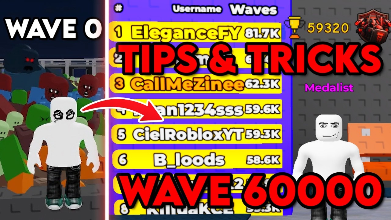 PRO Tips and Tricks In Survive Zombie Arena | Roblox