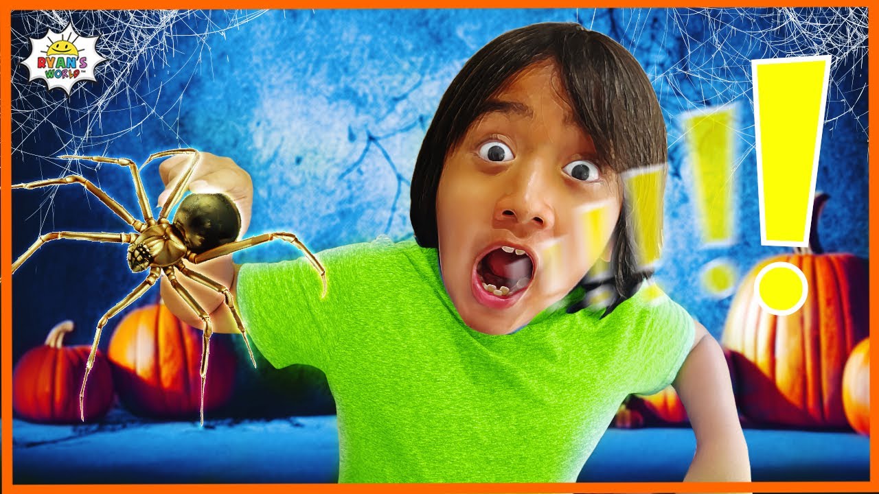 Do you swallow Spiders when you sleep? Fact of Myth with Ryan's World!