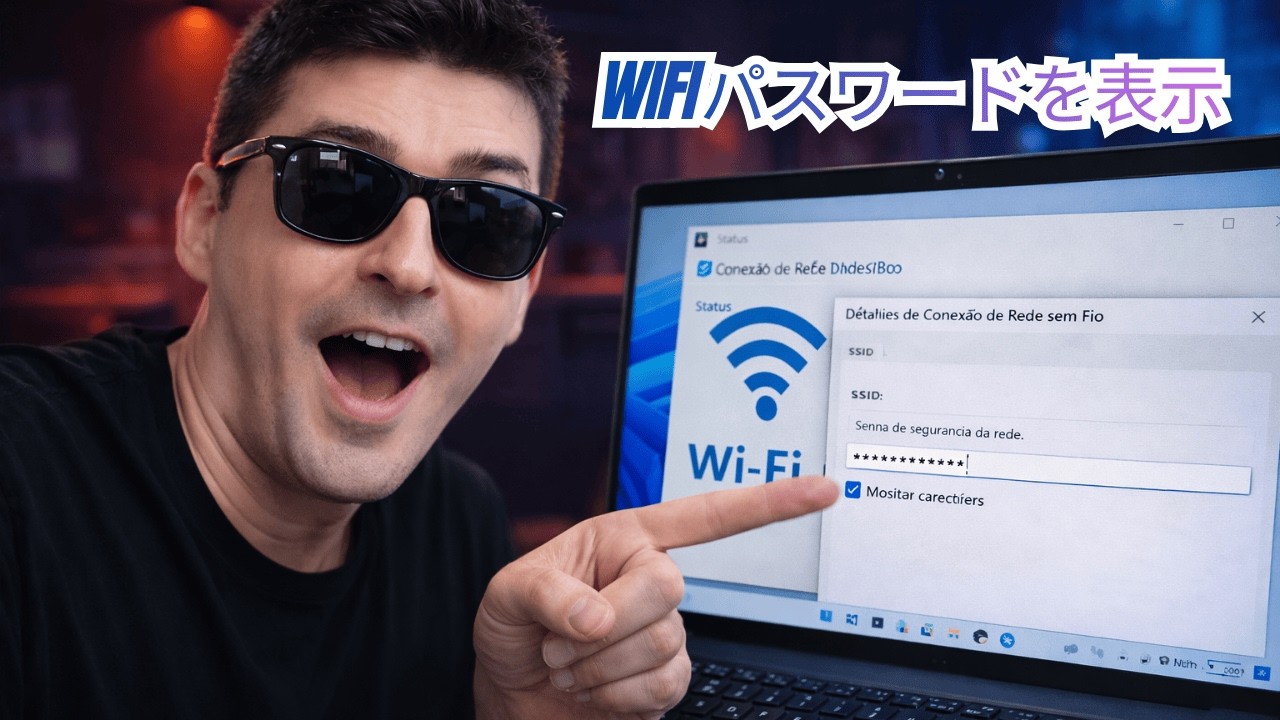 ノートパソコンでWi-Fiパスワードを確認する方法 📶