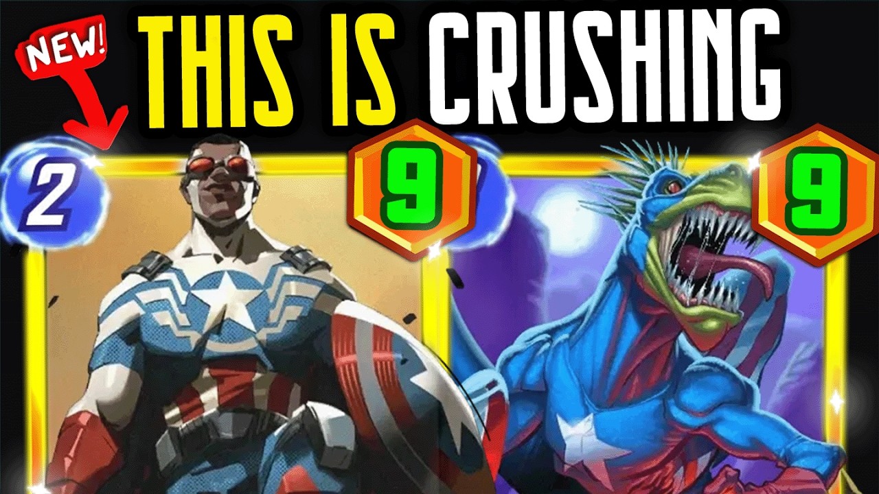 This Ongoing Deck is PERFECTION! Captain America is SO GOOD! - Marvel Snap