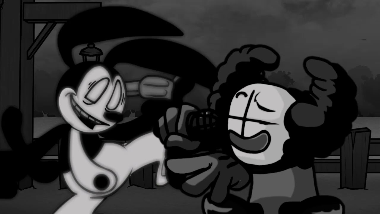 FNF' Mashup (Remake): Oswald vs Tricky - Untold Loneliness x Calliope