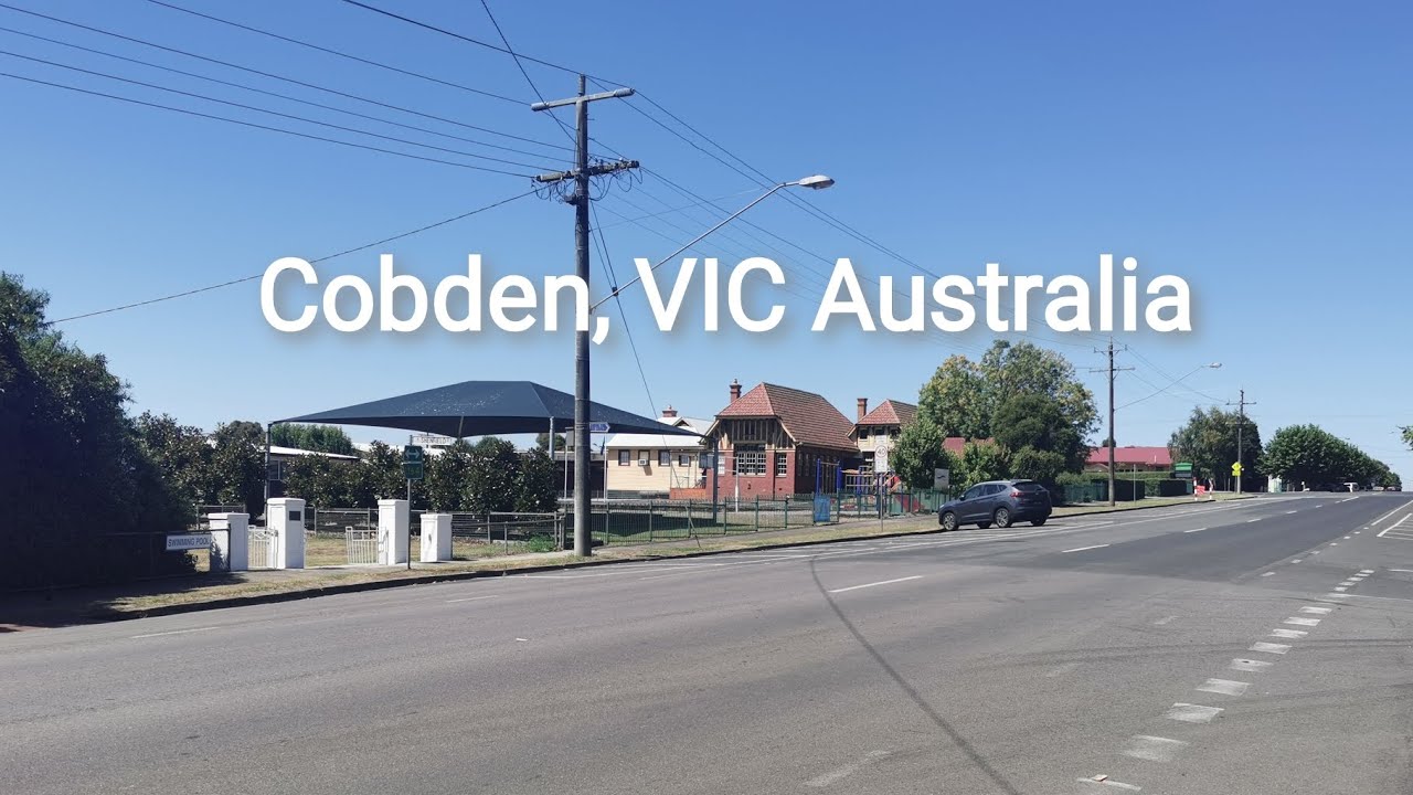 Cobden Town, Main Street VIC Australia 