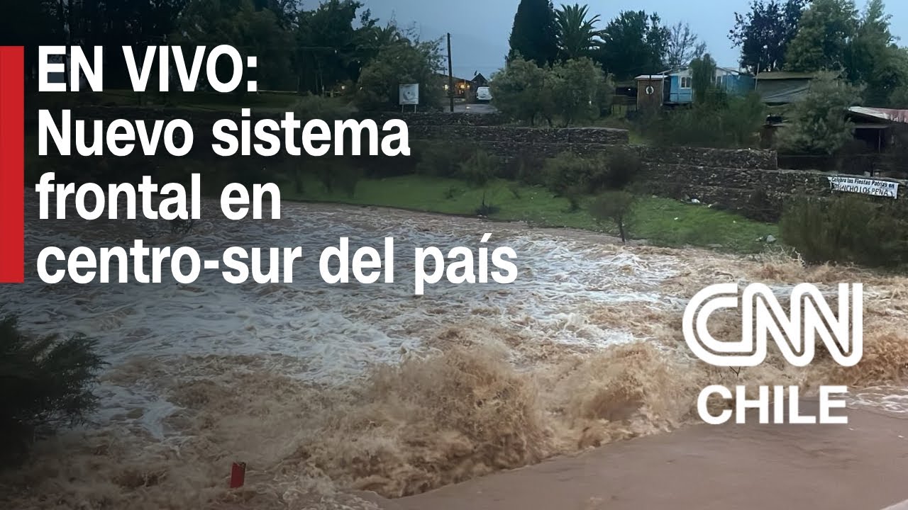 EFECTOS DE LLUVIAS en zona centro sur del país