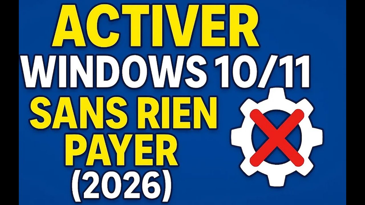 Comment Activer Windows 11 gratuitement en 2026  la méthode CMD 100% légale