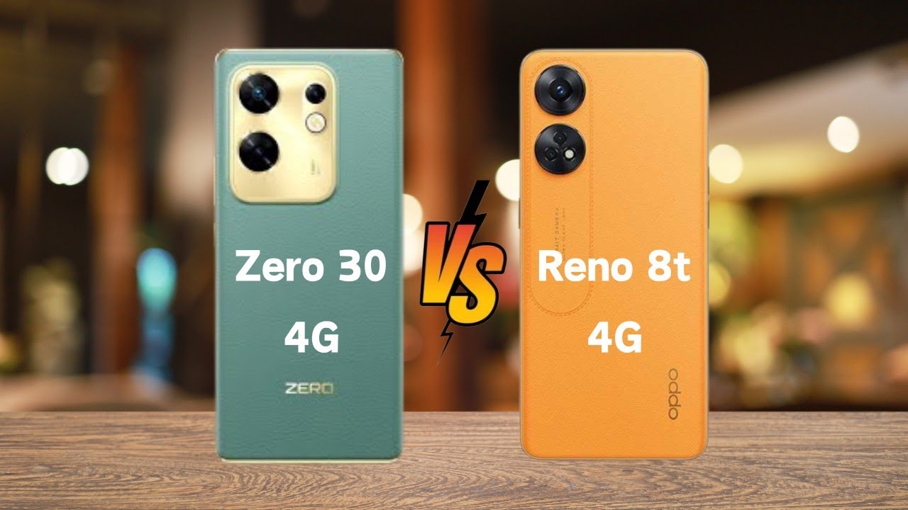 infinix zero 30 4G vs oppo reno 8 t 4G | full comparison