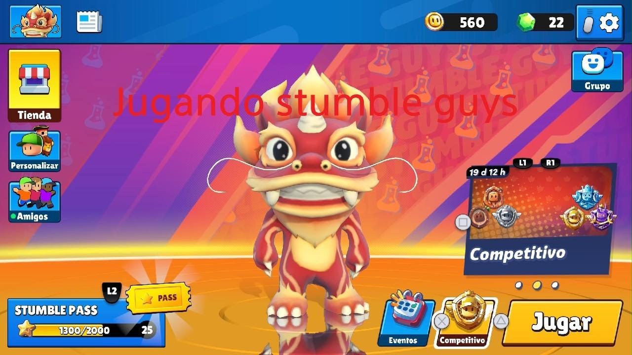 Jugando stumble guys 😂