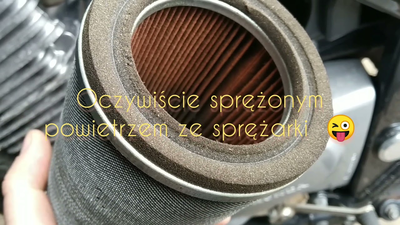 Chłopak ze wsi Małej - (23) Wymiana filtra powietrza Honda CB500
