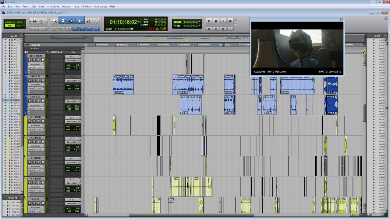 Tutorial 11: Track Groups and Stereo Panning Automation - Post-Production Audio Workflow Series