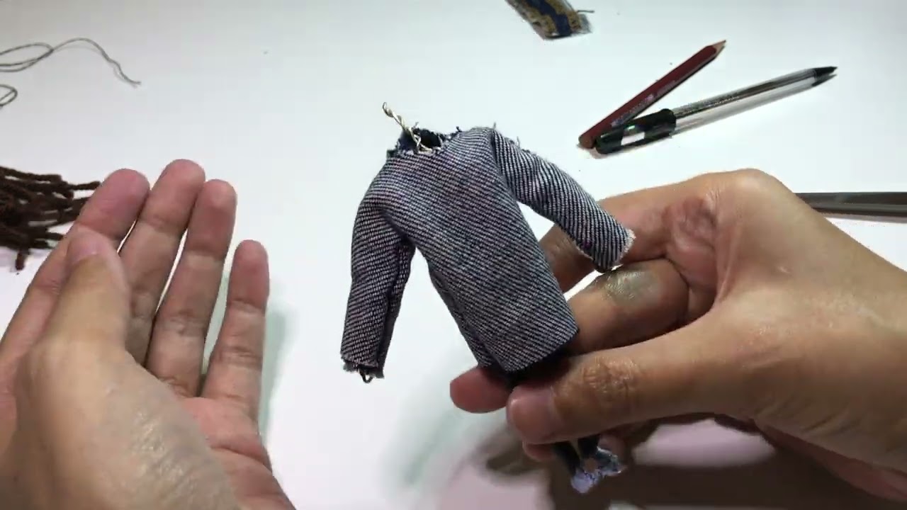 How I Make Clothes for My Stop Motion Puppets |Stop Motion|