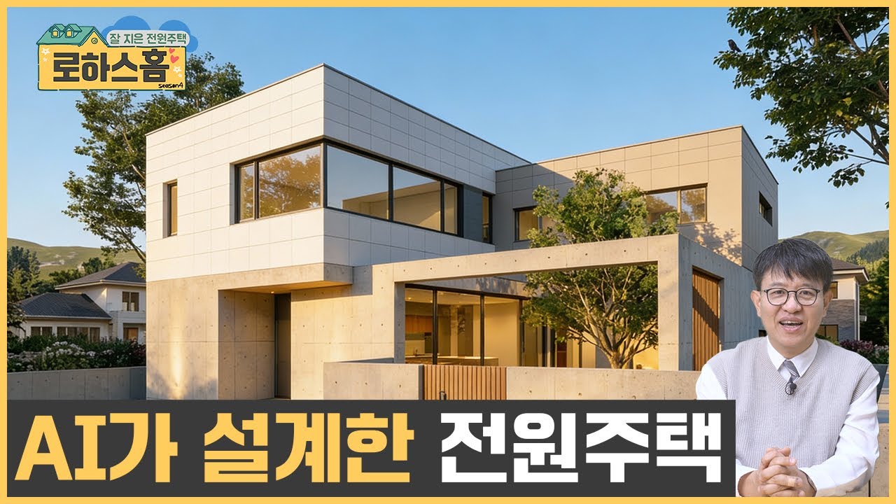 인간과 다른, AI가 설계한 전원주택은 어떻게 다를까? #전원주택 #단독주택 #세컨드홈 #목조주택 #신축전원주택 #주말주택 #인테리어 #부동산 #집짓기