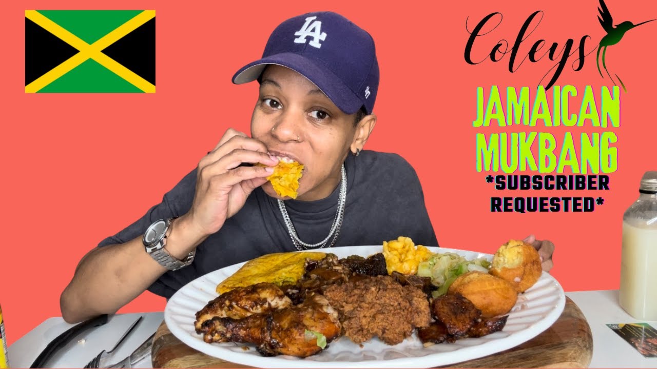 BEST JAMAICAN FOOD IN THE VALLEY MUKBANG| SUBSCRIBER REQUESTED