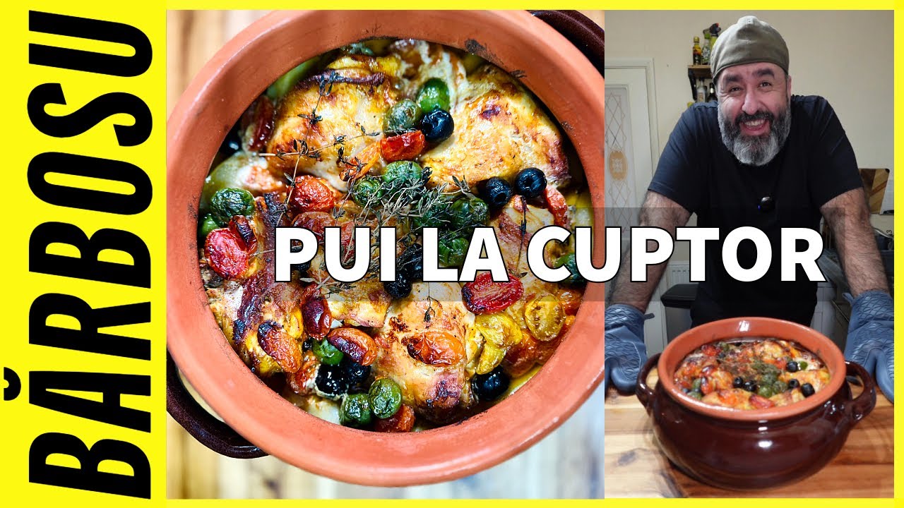 Minunea lumii mai baieti si fete | Pulpe de pui cu cartofi si masline la cuptor, in oala de lut
