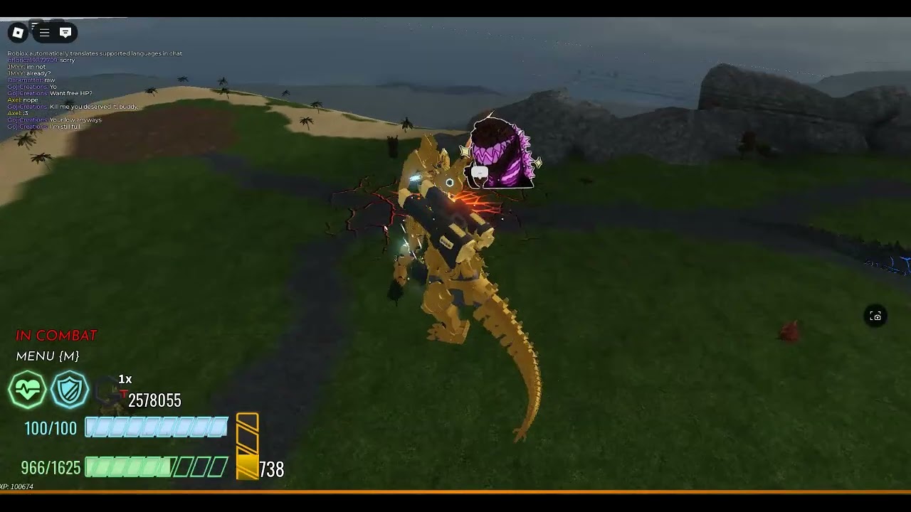 MECHAGODZILLA 2002-2003 DESTROYS EVERYONE ON ROBLOX!