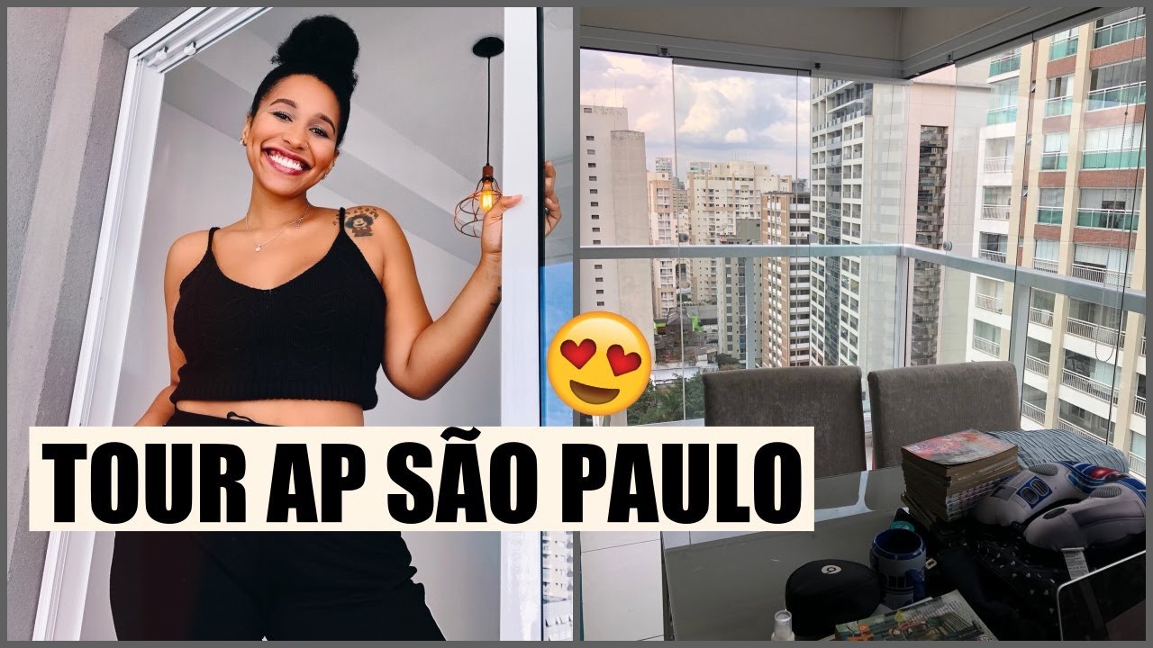 TOUR PELO MEU APARTAMENTO STUDIO EM SÃO PAULO