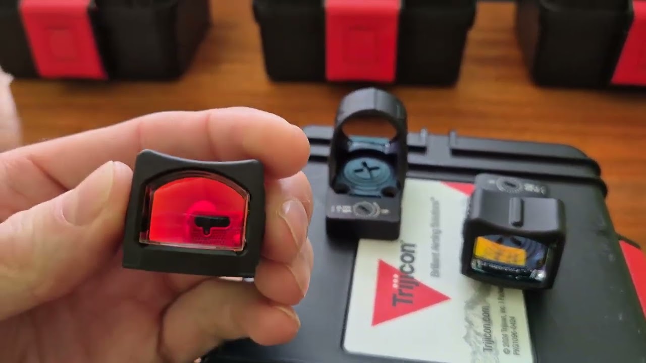 Dodatek k recenzi - Trijicon RMR HD vs Trijicon SRO