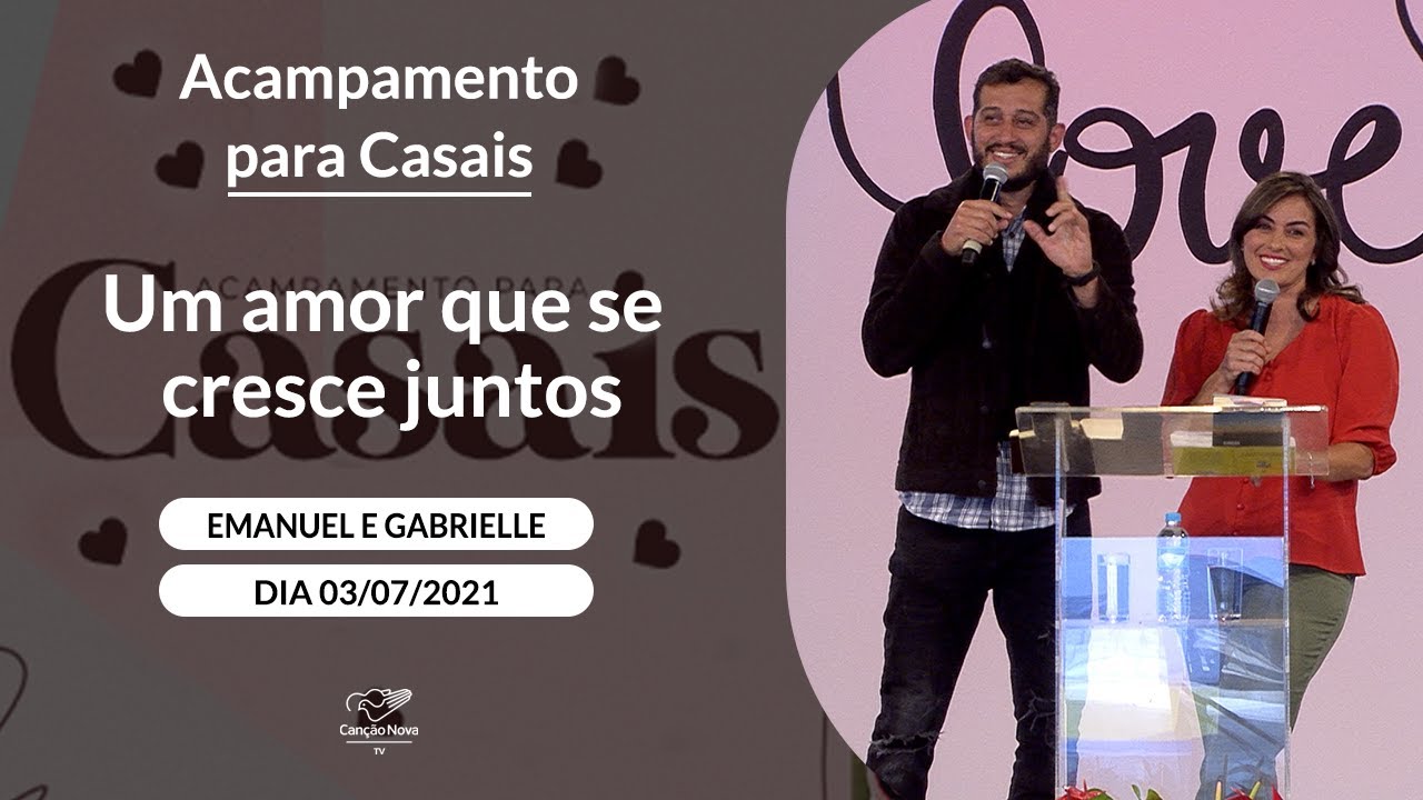 Um amor em que se cresce junto - Emanuel Stênio e Gabrielle Sanchotene (03/07/2021)