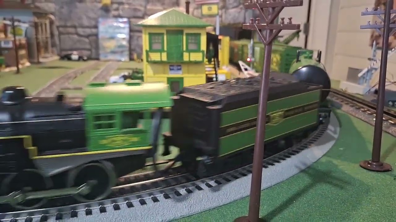 John Deere Heaven: John Deere Train Passing The John Deere Switch Tower 