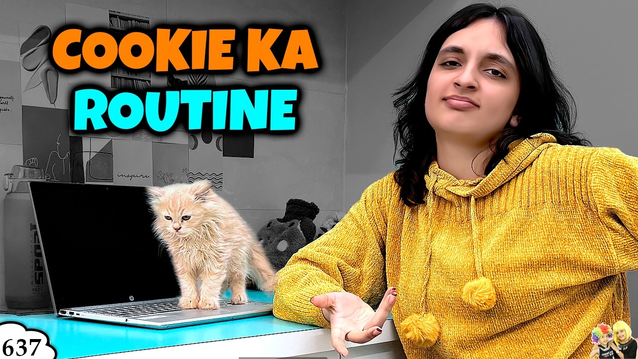 COOKIE KA ROUTINE | Ep 637 | Aayu and Pihu Show