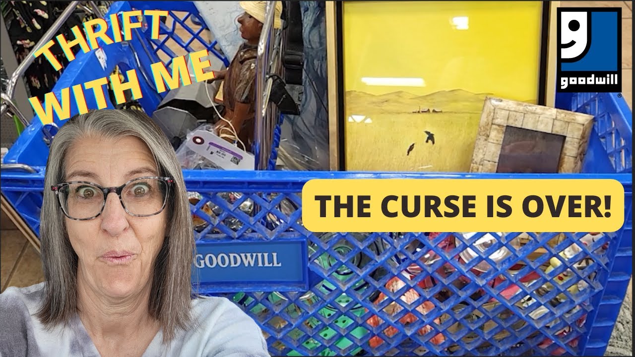 The Curse of Empty Shelves is Over - Thrift With Me at Goodwill in Las Vegas