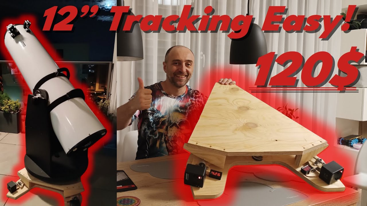 Отслеживание телескопа BIG Dobsonian — просто! — Платформа EQ