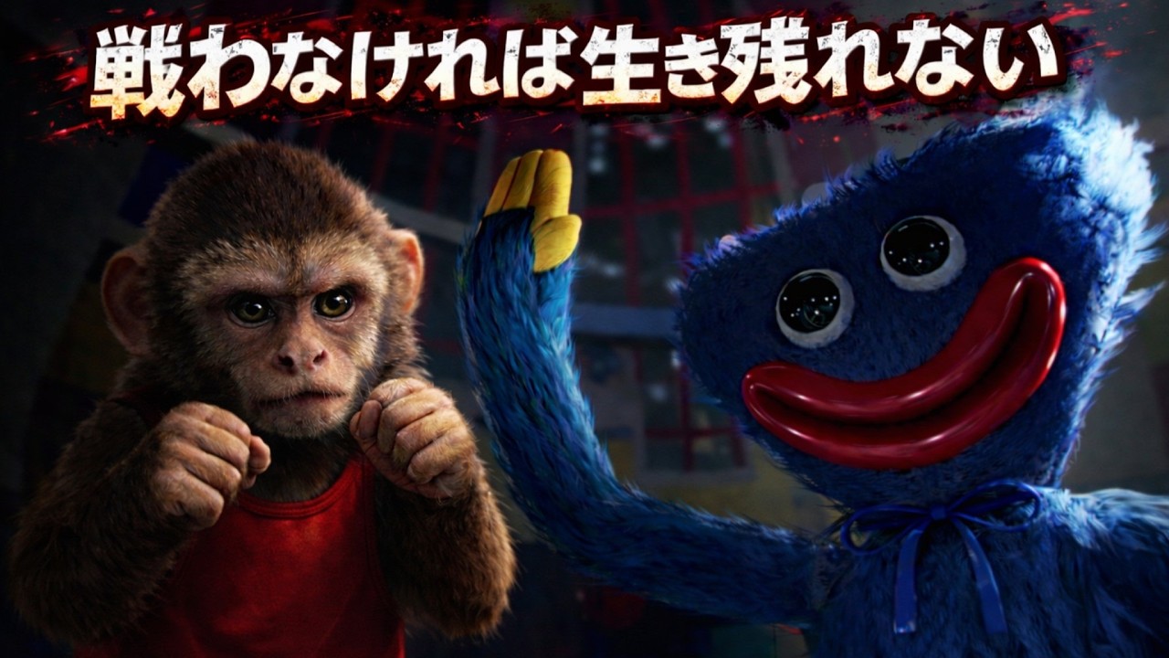 【ポピープレイタイム】激闘！恐怖のおもちゃ工場で怪物とガチ対決…