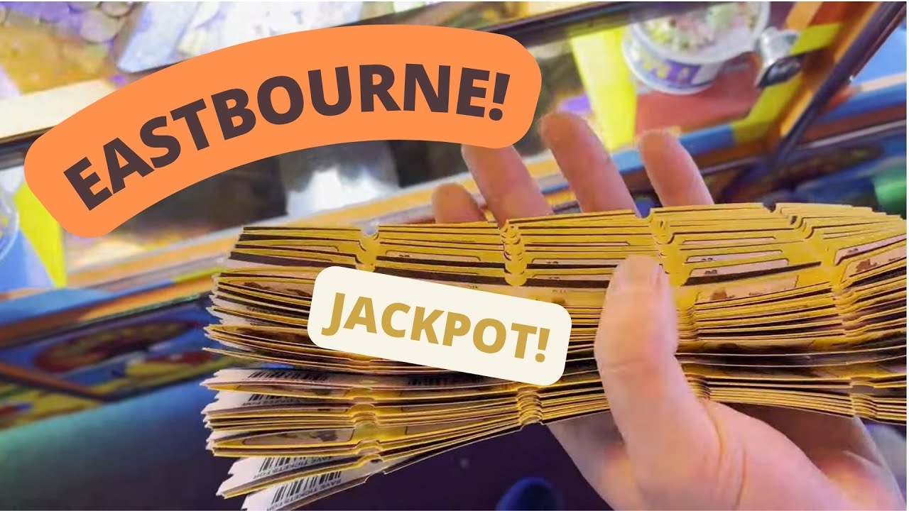 ticket JACKPOT in EASTBOURNE! | 2p Coin Pusher | Amusement Arcade | Episode 64