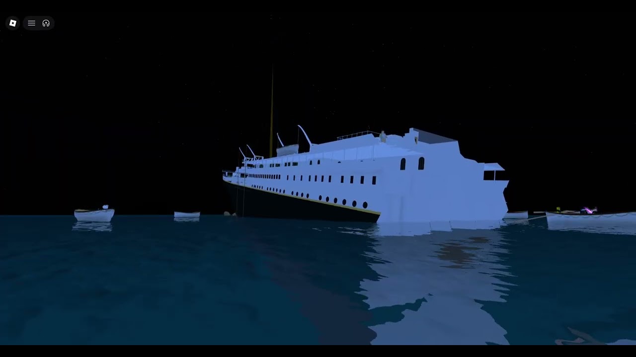 Sinking of the Roblox Titanic (NOT AN AD)