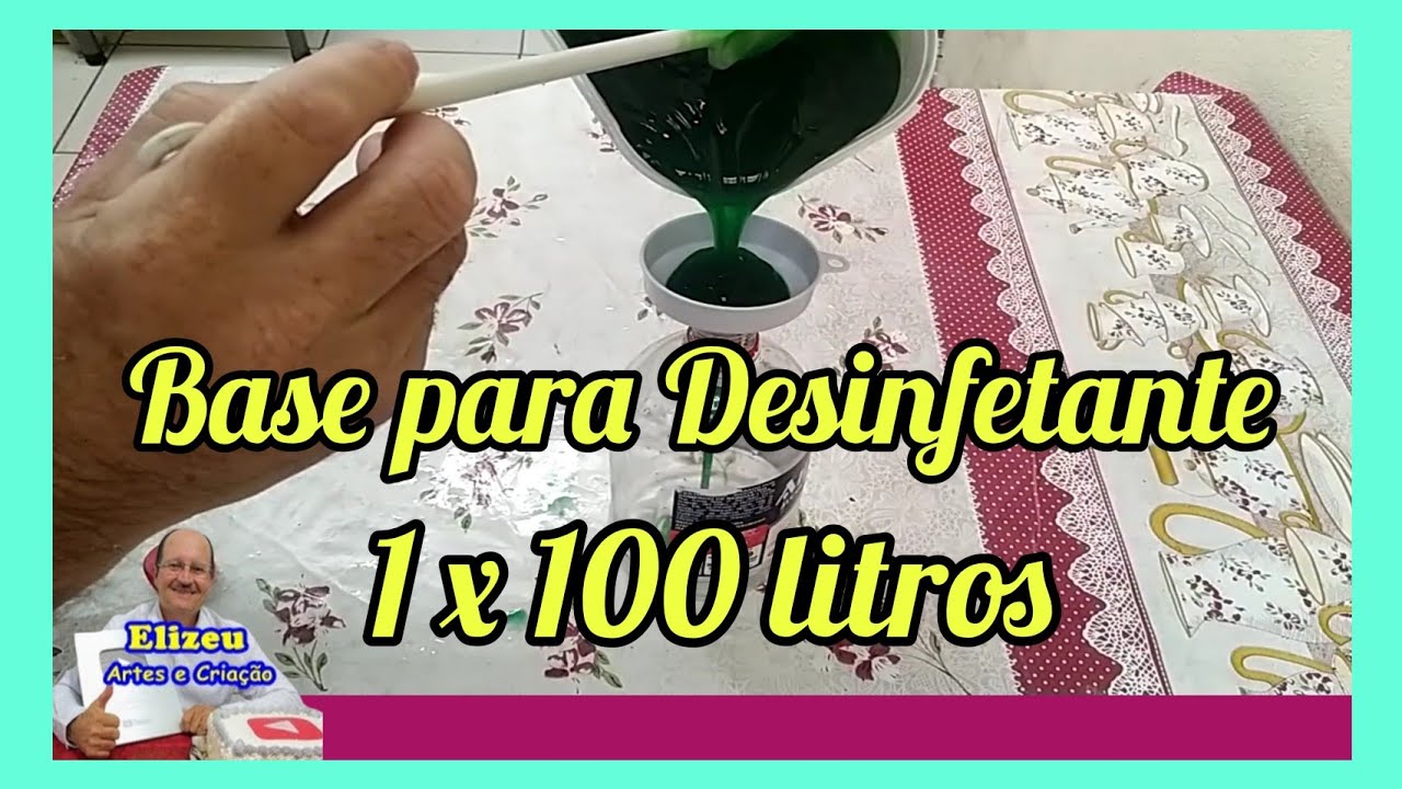 Base Concentrada para desinfetante de 1 x 100 lts