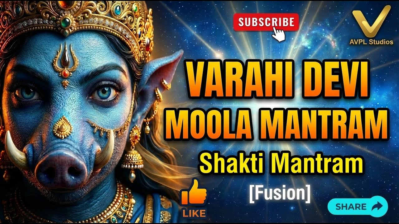 Varahi Devi Moola Mantra 🔱 | Sri Maha Varahi Mantra | Fierce Protection & Divine Power