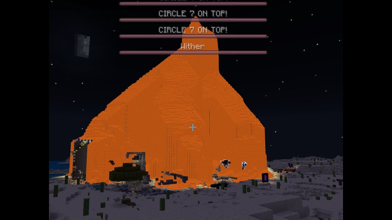 Circle 7 Griefs Bases on 2B2E, 2B2T Bedrock Server