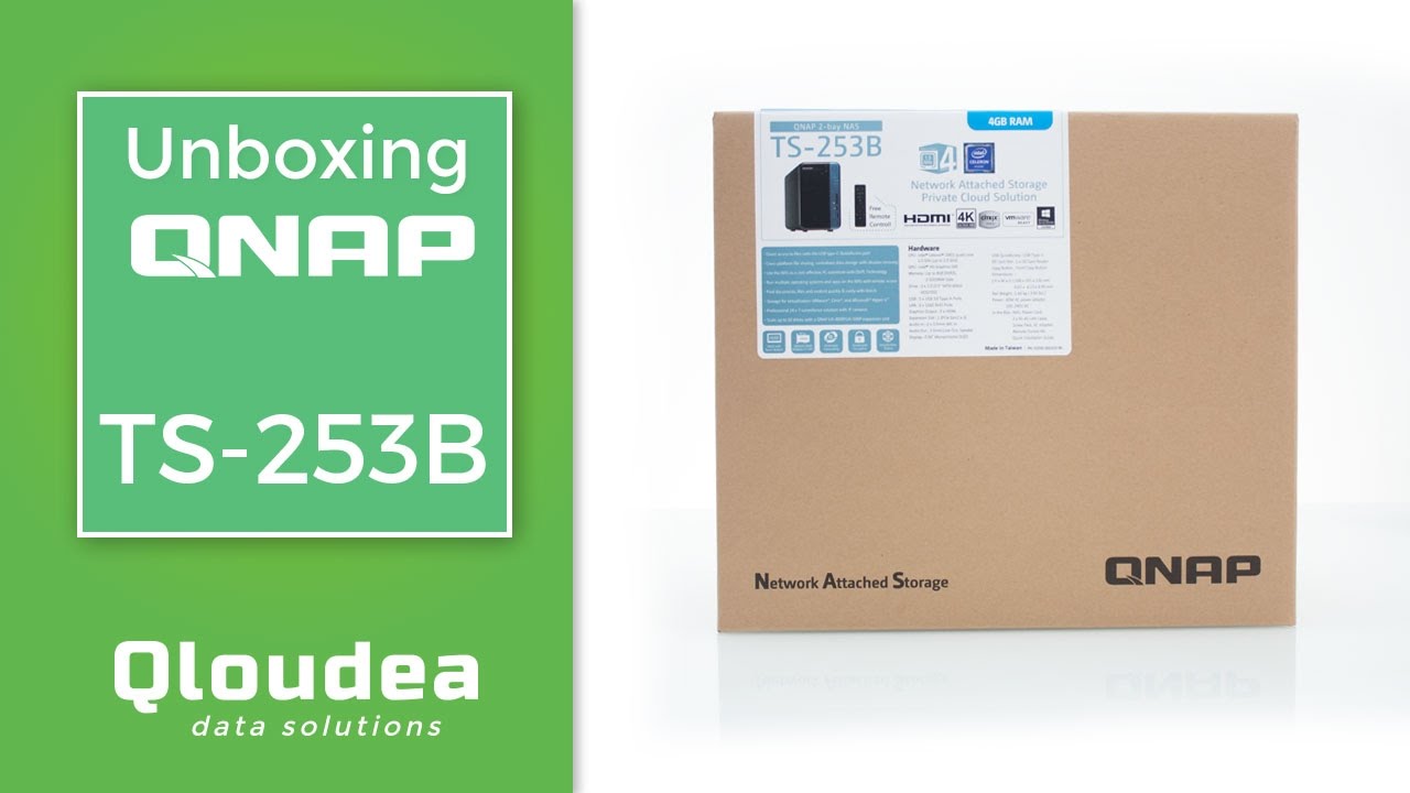 Unboxing QNAP TS-253B - Servidor de dos bah&iacute;as con procesador de de 4 n&uacute;cleos