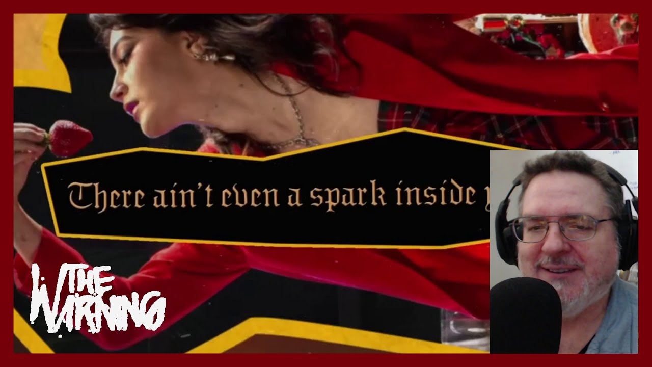 The Warning - Burnout Lyric Video Blind Reaction and Review