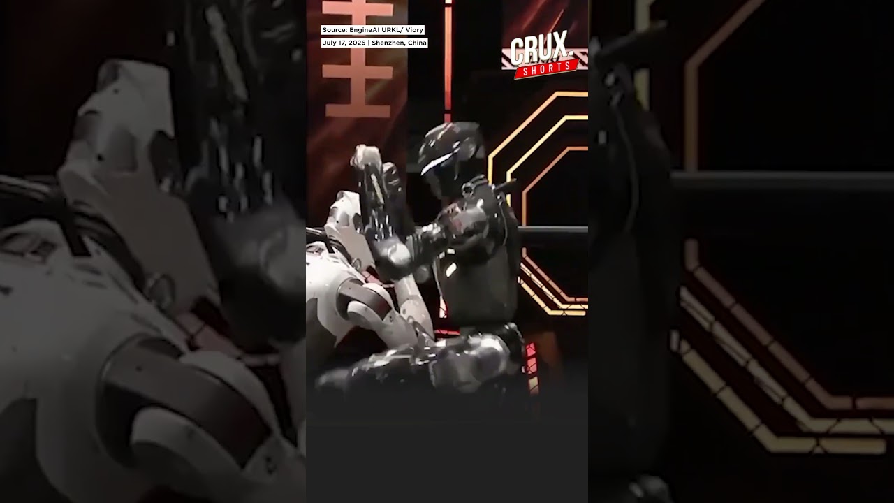 'FIGHT!' World's First Humanoid Robot Combat League Begins
