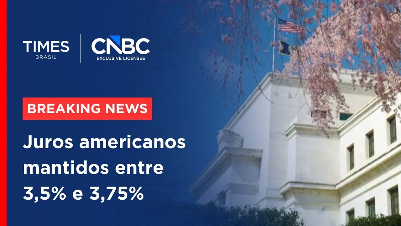 Fed mantém taxa básica de juros nos EUA: saiba o que motivou decisão | BREAKING NEWS
