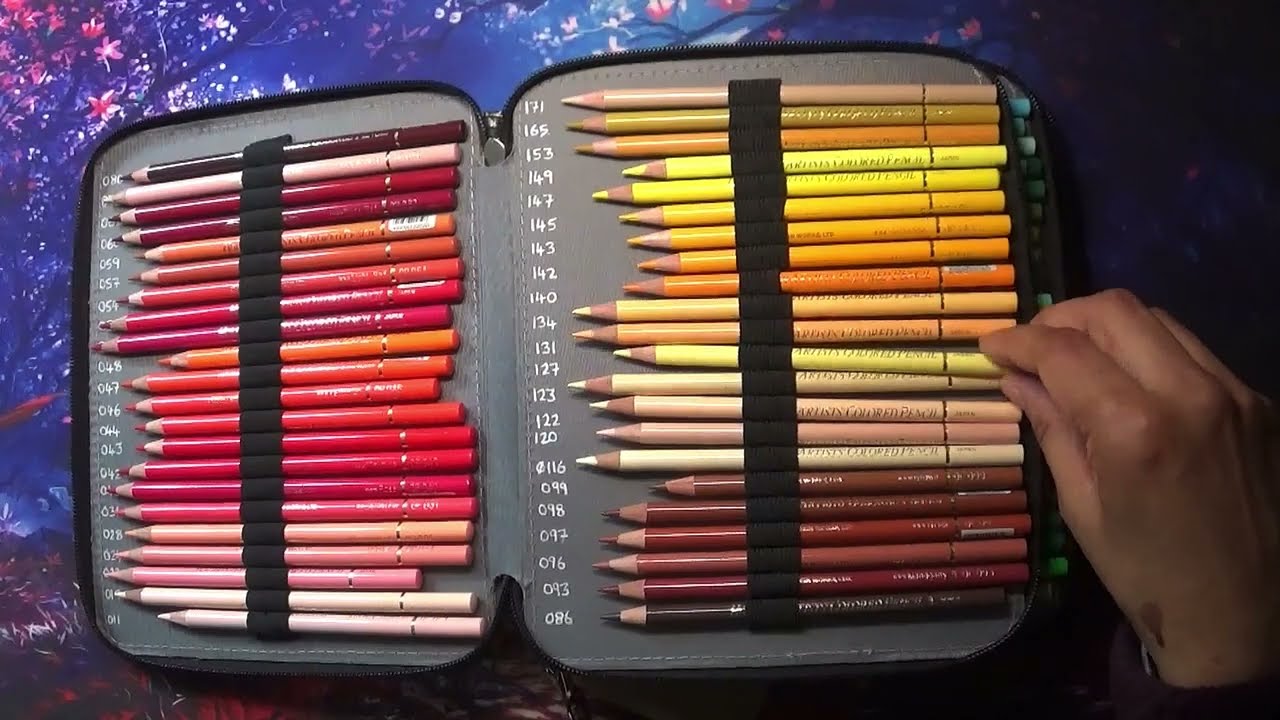 Coloured pencil collection part 2 | Adult Colouring