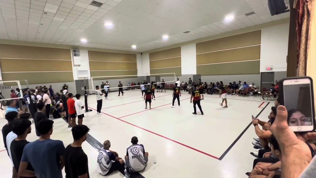 Game 1 okc vs dallas A Oklahoma City desi volleyball tournament 2023