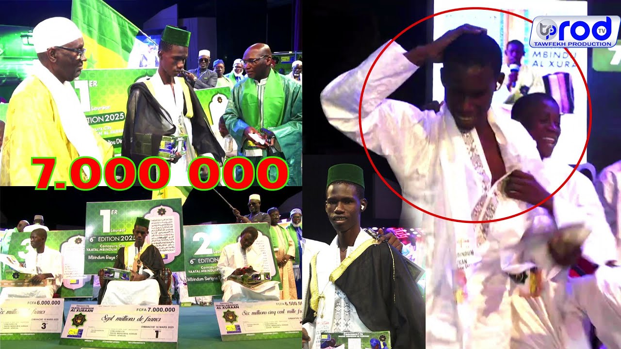 7 OOO OOO PRIX 1ER LAUREAT  CONCOURS C3S YAATAL MBINDUM AL XURAN 2025