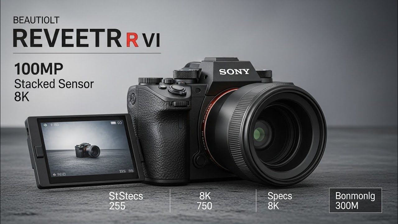 Sony A7R VI: 100MP Stacked Sensor, 8K & Specs REVEALED