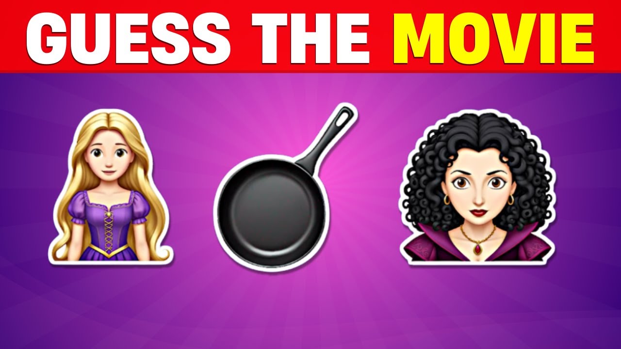 Guess the MOVIE by the emoji 🎬🎵 Film Quiz Challenge