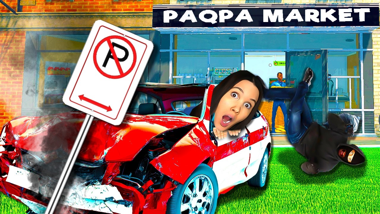 RIKASTUIN, Ostin AUTON Ja AJOIN KOLARIN! (Supermarket Simulator) #2