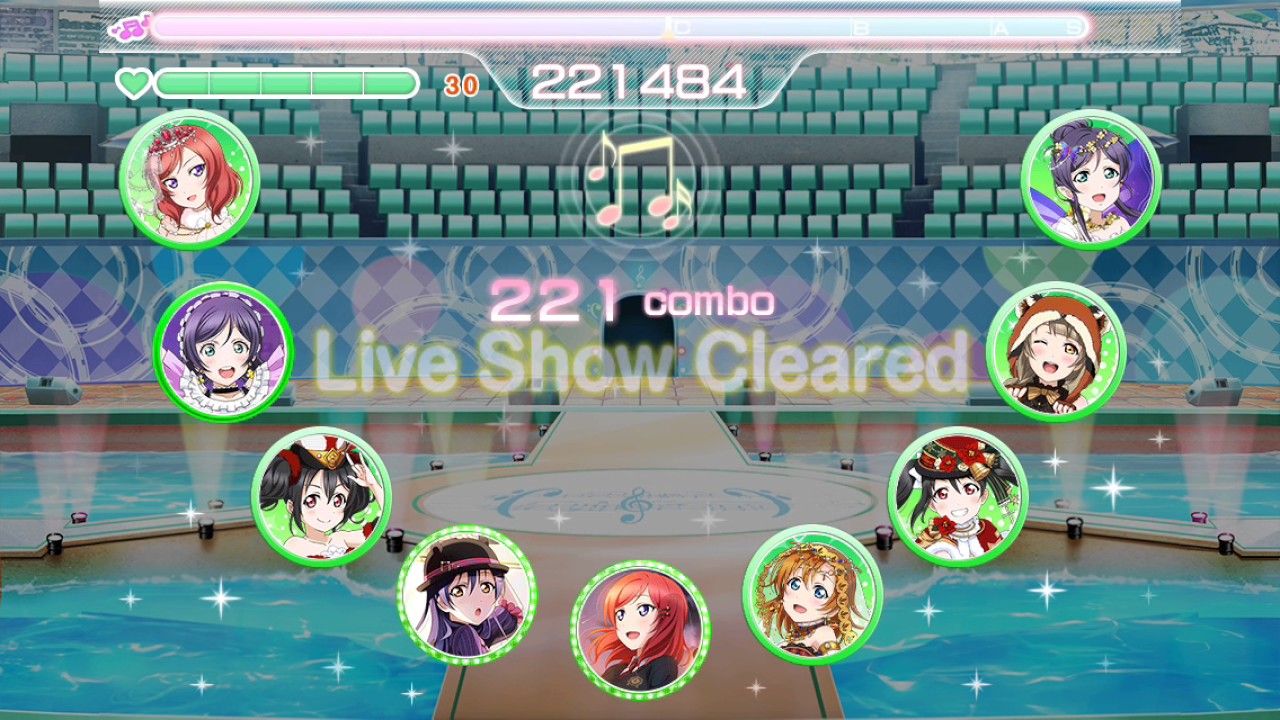 Love Live Game Play Easy - Master