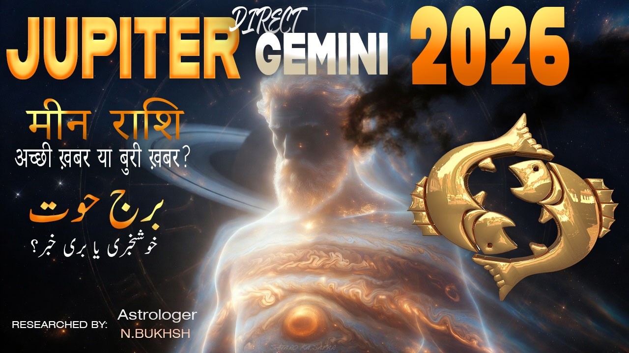 Jupiter Turning Direct in Gemini 2026 – Pisces (Meen Rashi) Home, Property & Emotional Stability