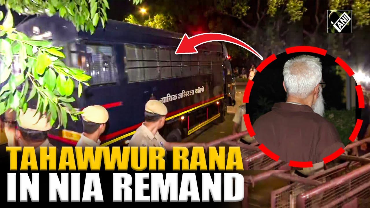 NIA takes 18 days custody of 26/11 Mumbai Terror mastermind Tahawwur Rana