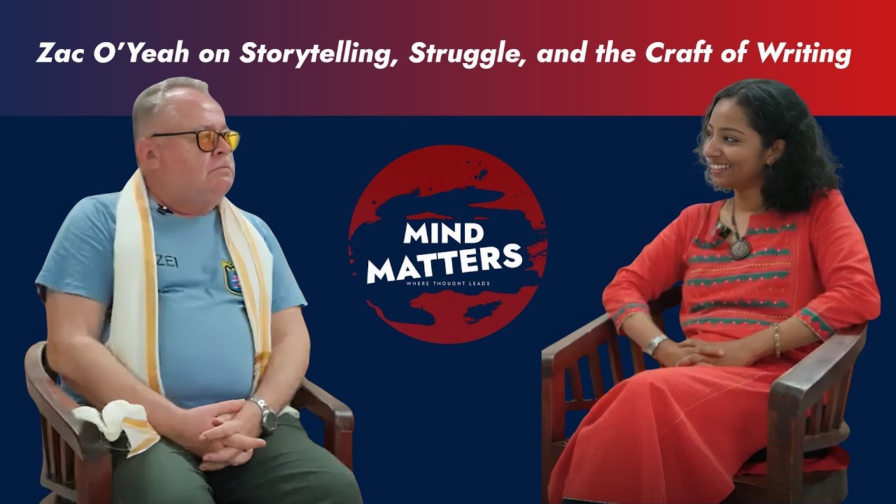 Zac O’Yeah on Storytelling, Struggle, and the Craft of Writing | Mind Matters