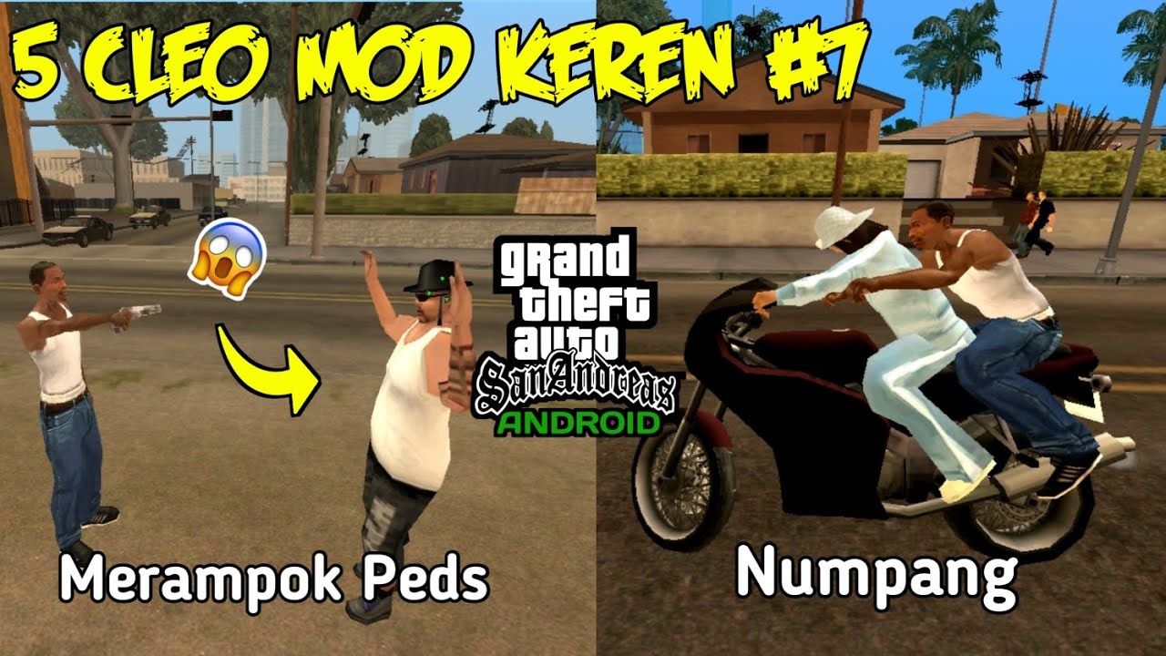 5 Cleo Mod Keren #7 - GTA SA ANDROID