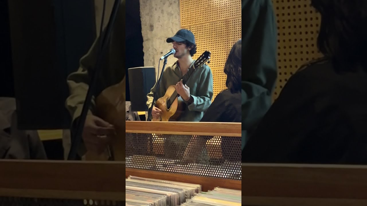 Tamino Playing Elegy Live at a Private Event in Mexico City on November 15, 2025