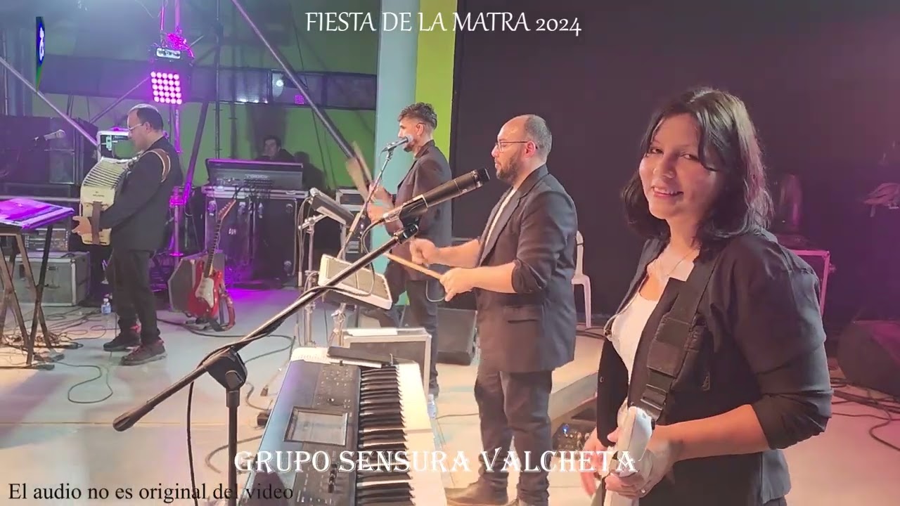TODOS A BAILAR Acordeon cumbias enganchados super bailables.GRUPO SENSURA