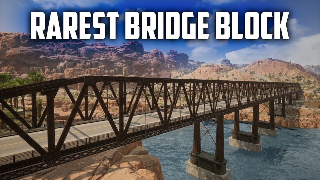 The Rarest Bridge Block in PUBG