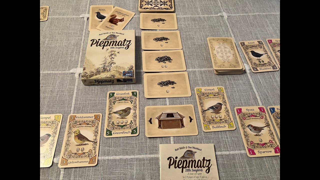 Piepmatz (Little Songbirds) card game